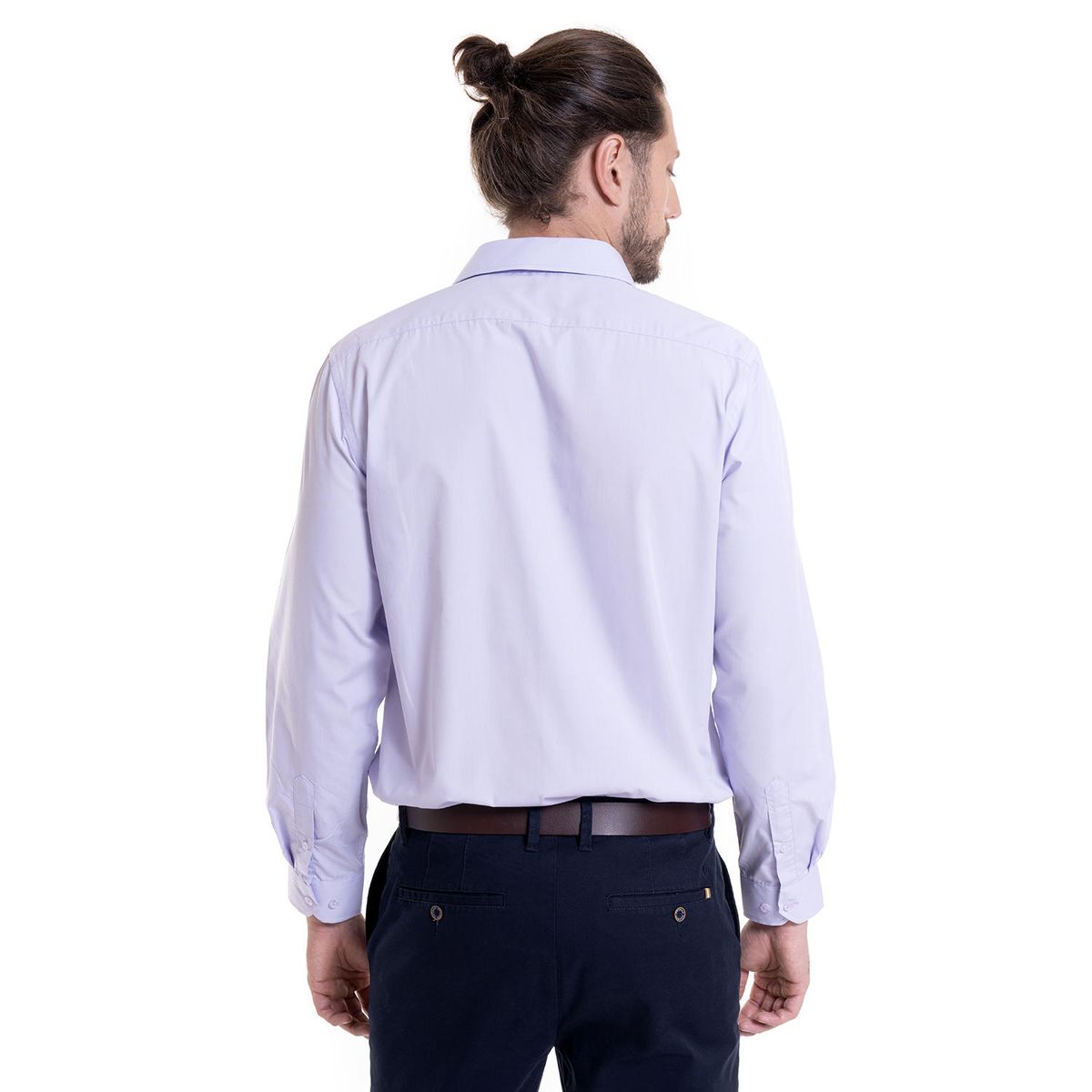 POTROS - Camisa Rosa Manga Larga Algodón Serrano POTROS