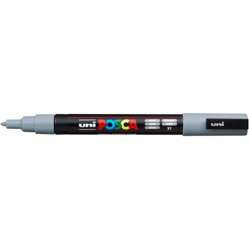 MITSUBISHI - Marcador Acrilico Posca PC-3M Gris