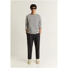SCALPERS - Pantalón Premium Pinzas Navy