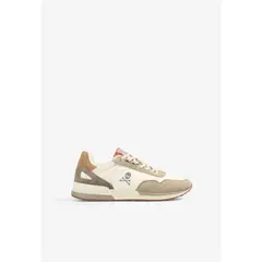 SCALPERS - Zapatillas Calavera Lateral Beige