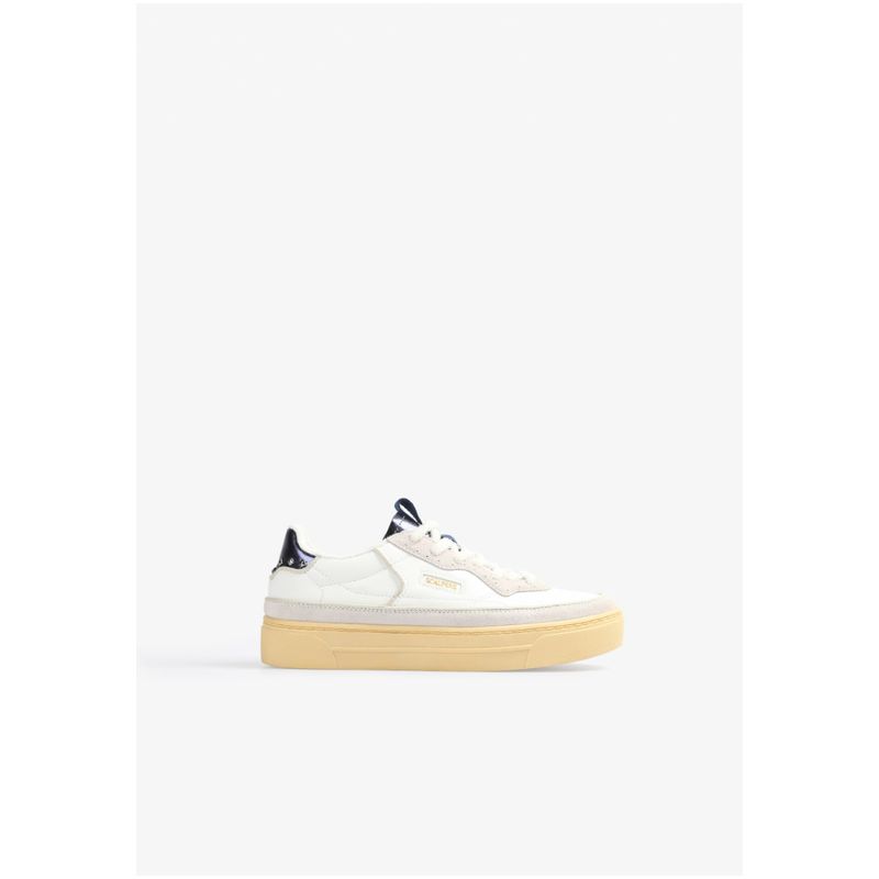 SCALPERS - Zapatillas Cordones Terry Beige