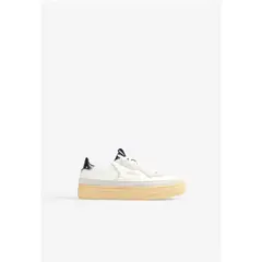 SCALPERS - Zapatillas Cordones Terry Beige