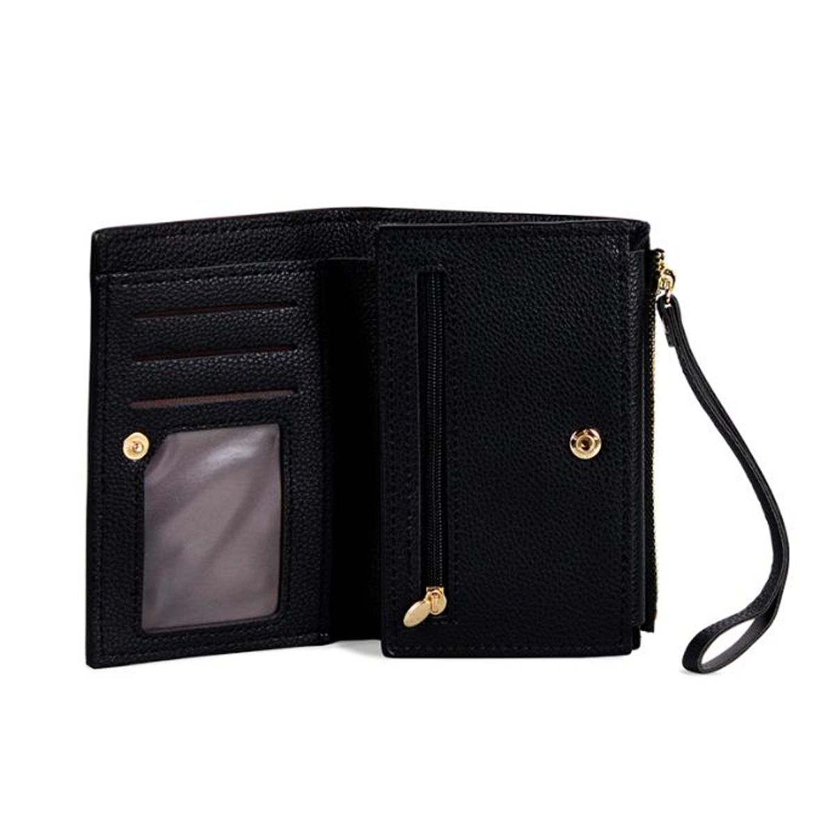 CARVEN - 2 Billeteras de mujer Adara negra y brown Carven