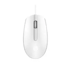 HP - Mouse M10 BK Alambrico, Color Blanco 29HPVM10WH