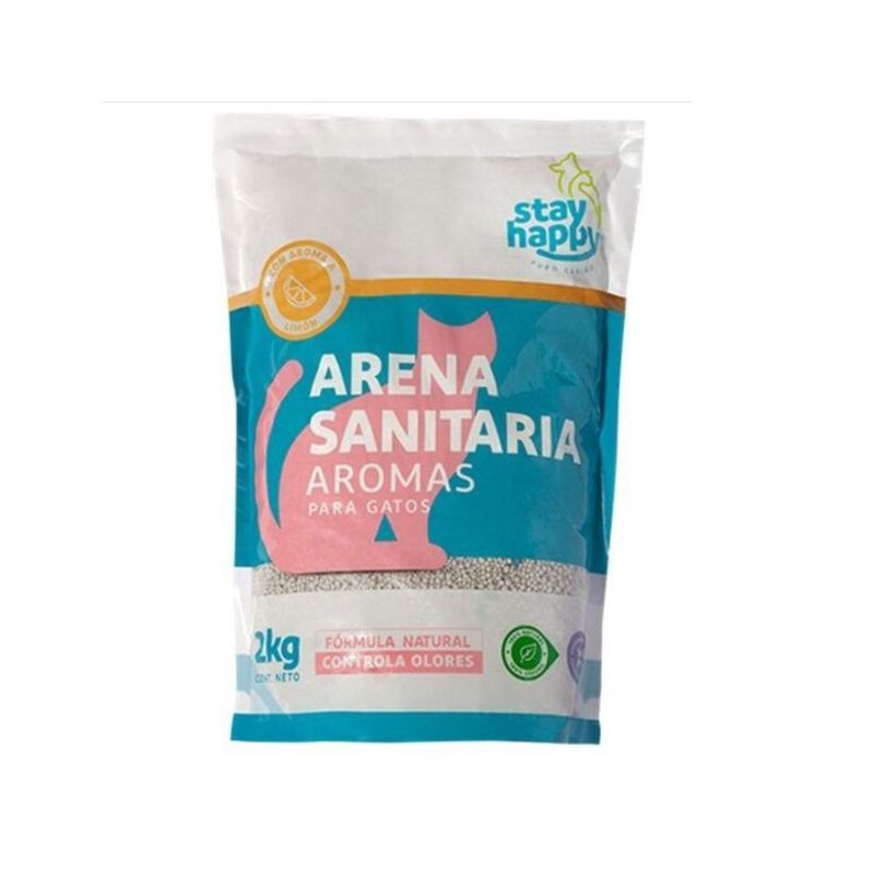 GENERICO - Arena Ultra Aglutinante P Gatos 2kg Control Olores Limón