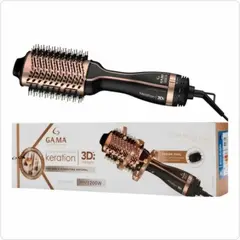 GAMA - CEPILLO SECADOR Y MODELADOR DIVA 3D KERATION