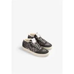 SCALPERS - Zapatillas Animal Print Glitter Darkgrey
