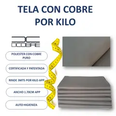 DCOBRE - 1 kilo Tela Cobre Bodys Post Operatorio.