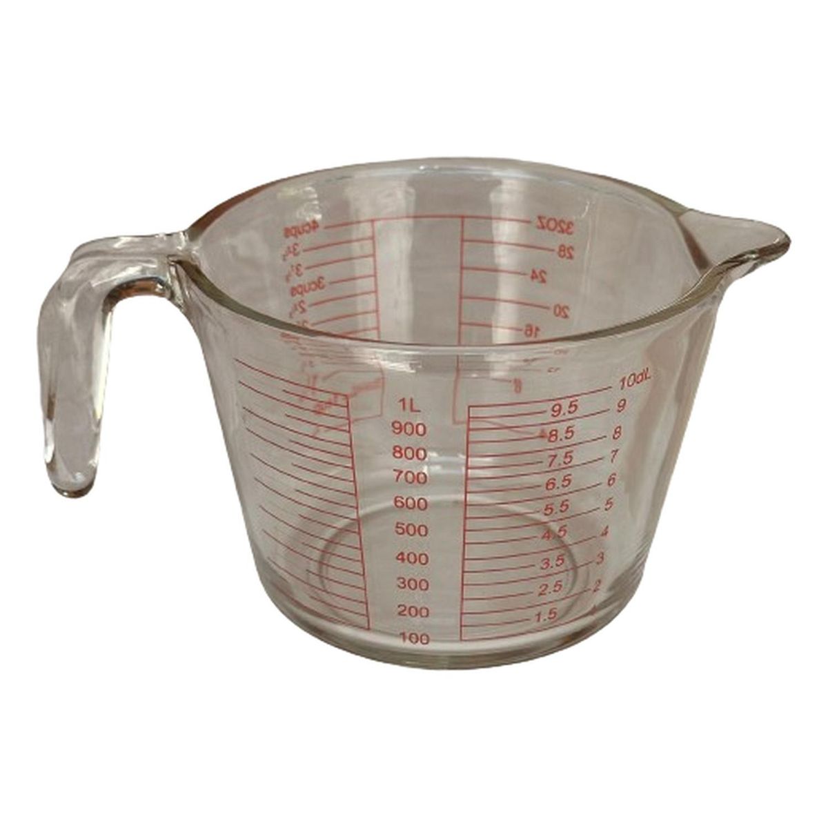 GENERICO - Jarra Medidora De Vidrio Allegro 1 Litro