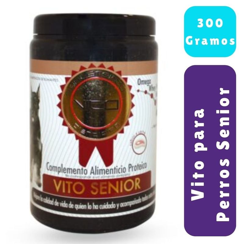 VITO - Vito Perros Senior 300gr - Suplemento Proteíco y Mineral