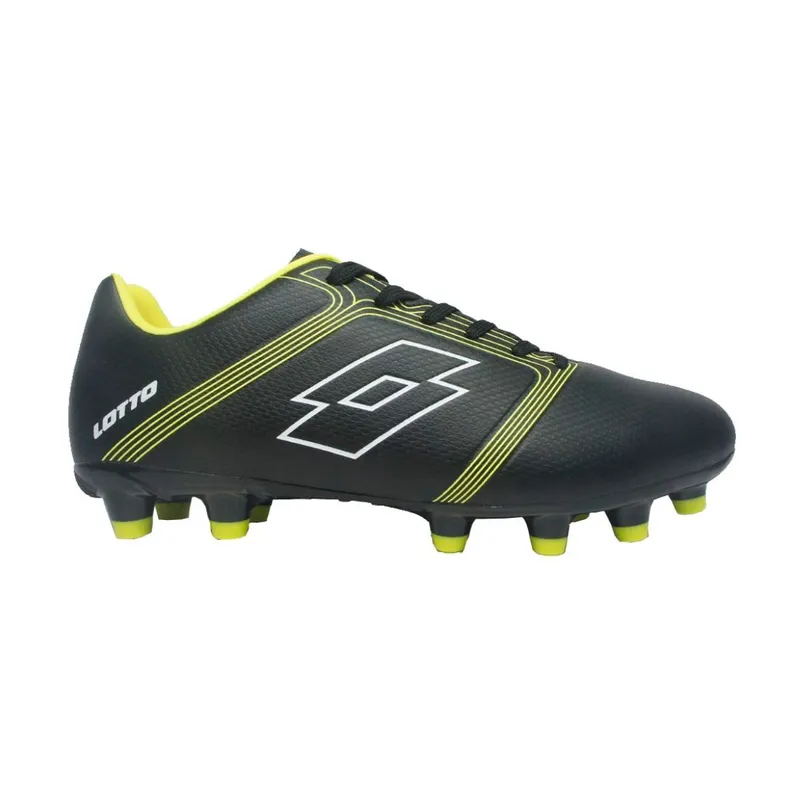 LOTTO - Zapato de Fútbol Hombre Lotto - Tactic FG Negro - Negro.