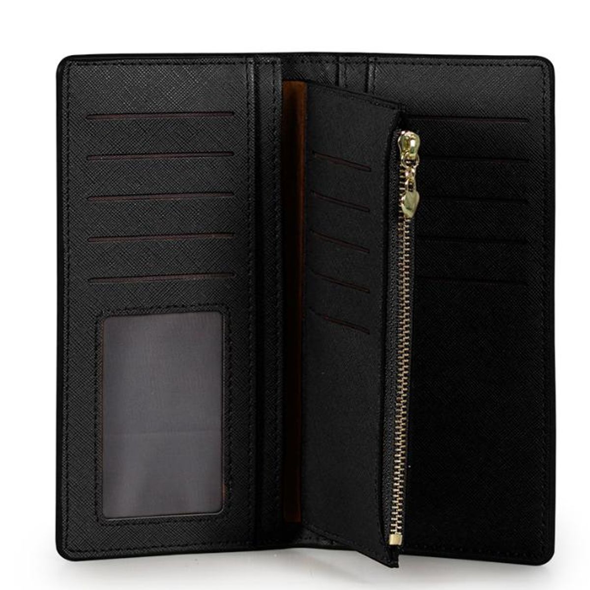 CARVEN - 2 Billeteras de mujer Vesta negra y Pink Carven