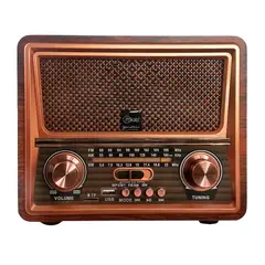 MICROLAB - Radio AM FM Vintage Bluetooth Retro Vennetian