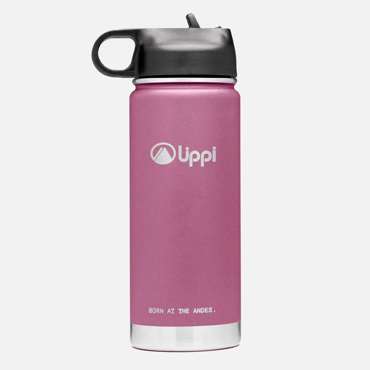 LIPPI - Botella Light Steel Sport Top Bottle 550 ML Morado Lippi