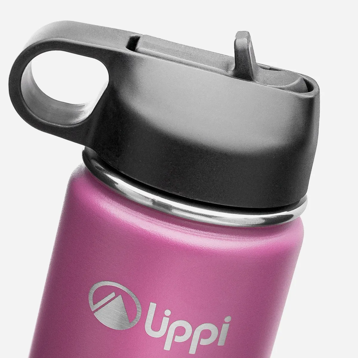 LIPPI - Botella Light Steel Sport Top Bottle 550 ML Morado Lippi