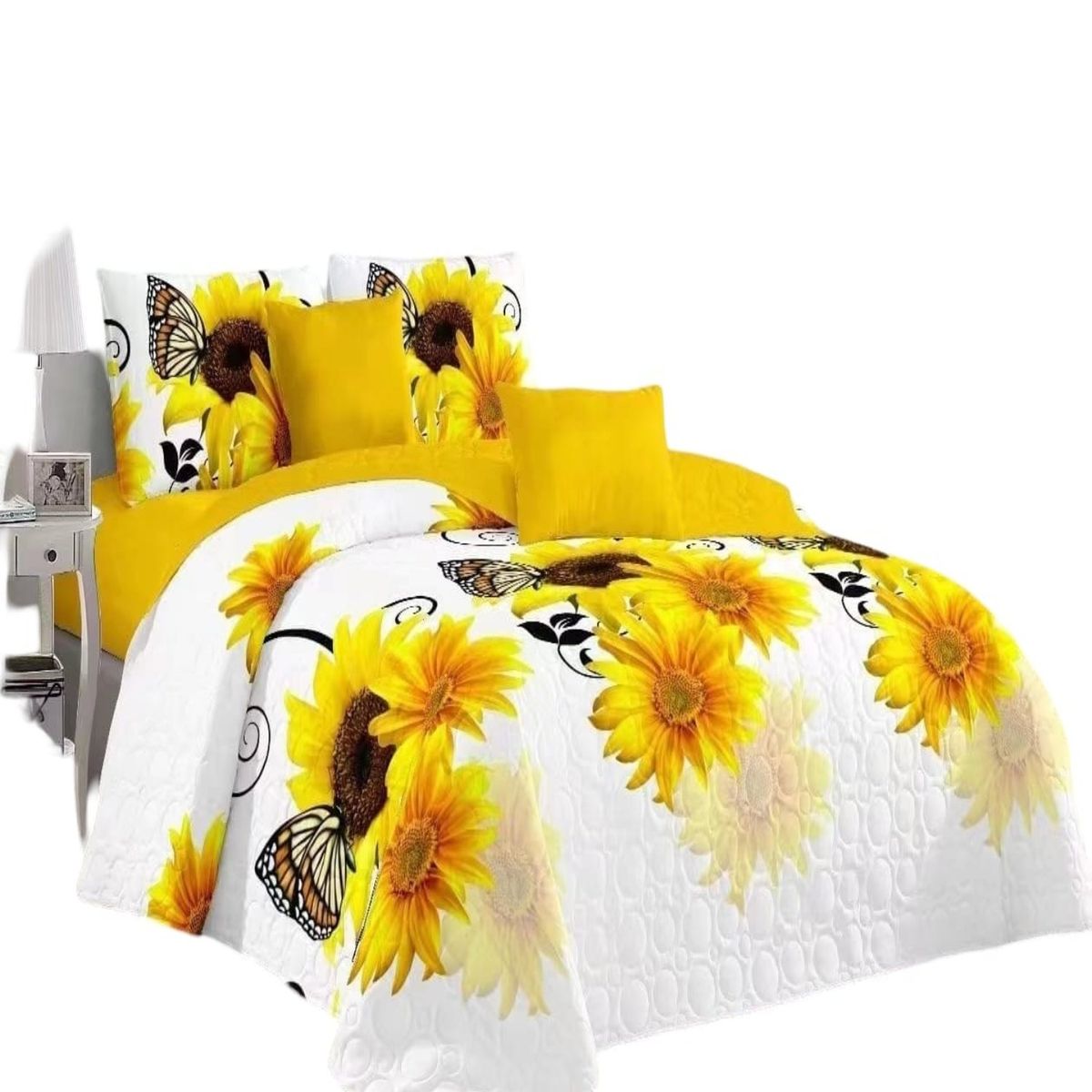 GENERICO - Cubrecama Quilt King para Verano y Primavera C11