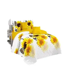 GENERICO - Cubrecama Quilt King para Verano y Primavera C11