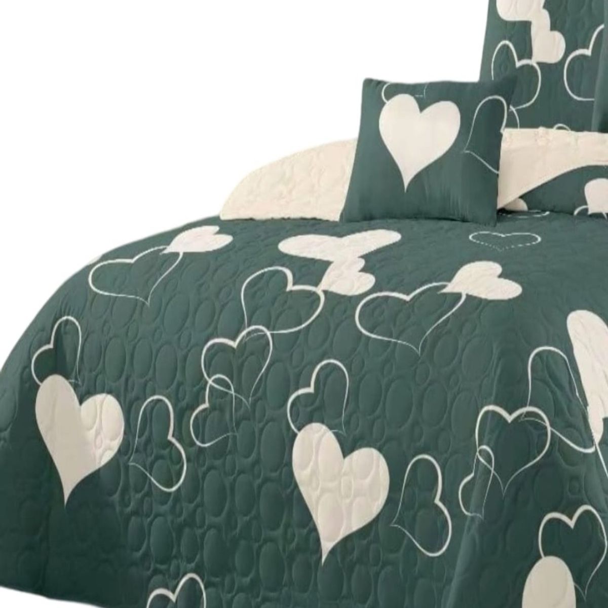 GENERICO - Cubrecama Quilt King para Verano y Primavera C21