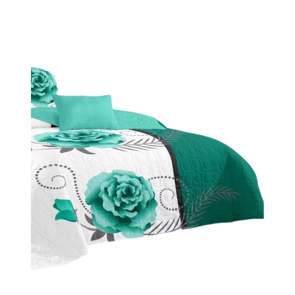 GENERICO - Cubrecama Quilt King para Verano y Primavera C1