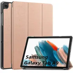 GENERICO - Funda Inteligente compatible con Samsung Galaxy Tab A9 8.7 Rosa Gold