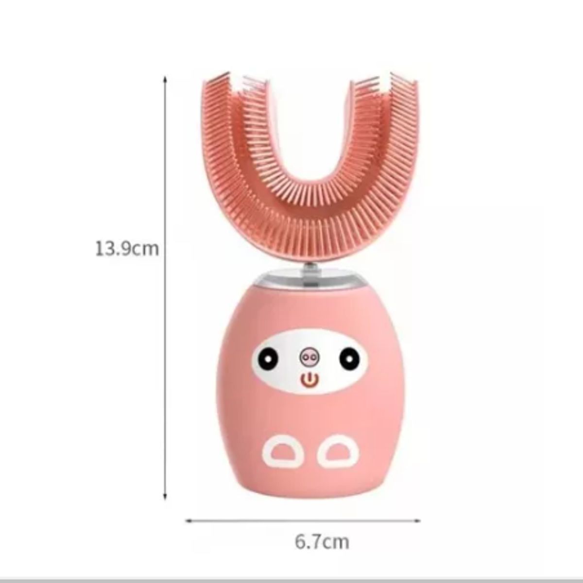GENERICO - Cepillo De Dientes Electrico En Forma De U Niños Ultrasonico