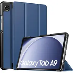 GENERICO - Funda Inteligente compatible con Samsung Galaxy Tab A9 8.7 Azul marino