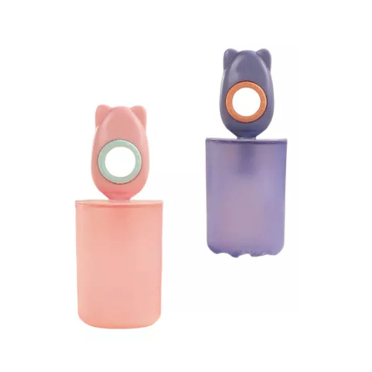 GENERICO - Cepillo De Dientes Suave Para Niños 360º Silicona Forma U ROSA