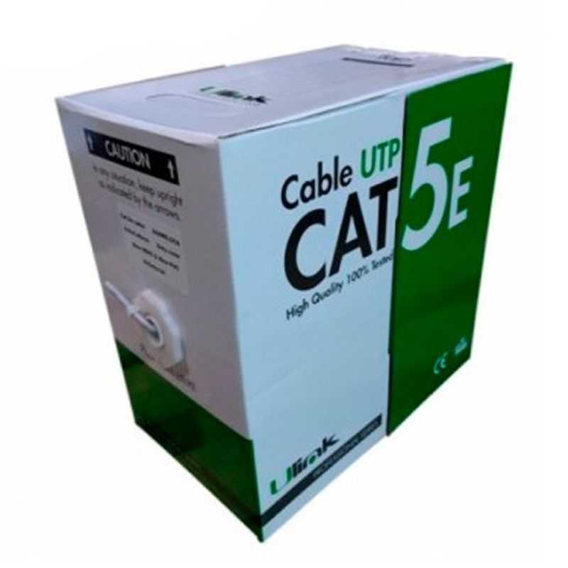 ULINK - Cable de red multifilar Cat5e, caja de 305 mts