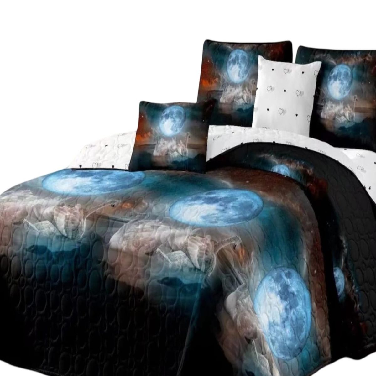 GENERICO - Cubrecama Quilt King para Verano y Primavera C22