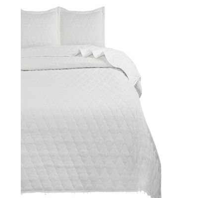 Imagen 2 del producto Cubrecamas Quilt Primavera Verano con Pompones B7