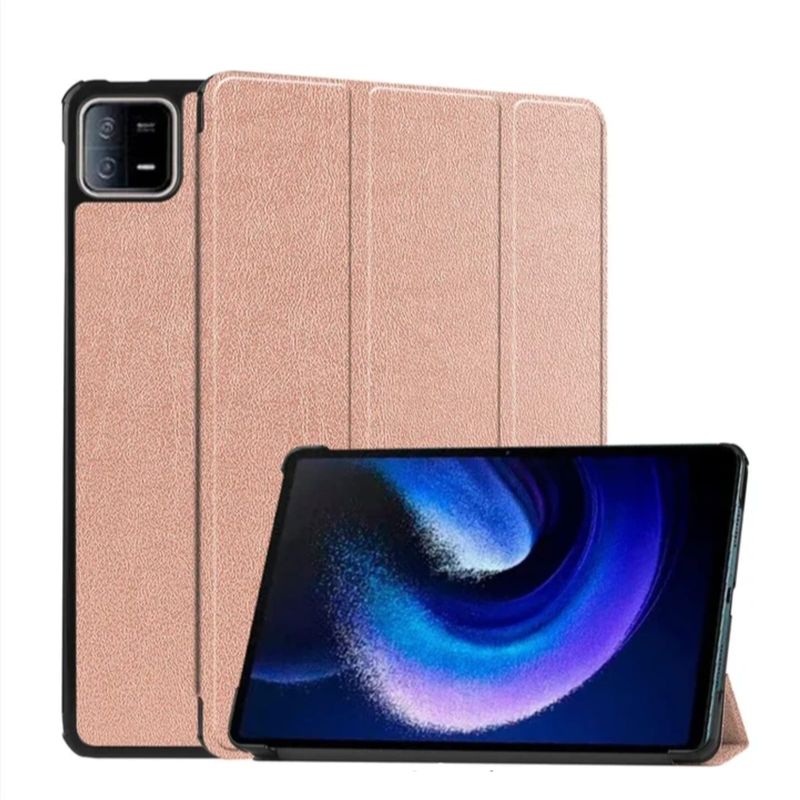 GENERICO - Funda Inteligente compatible con Xiaomi Mi Pad 6-6 Pro Rosa Gold