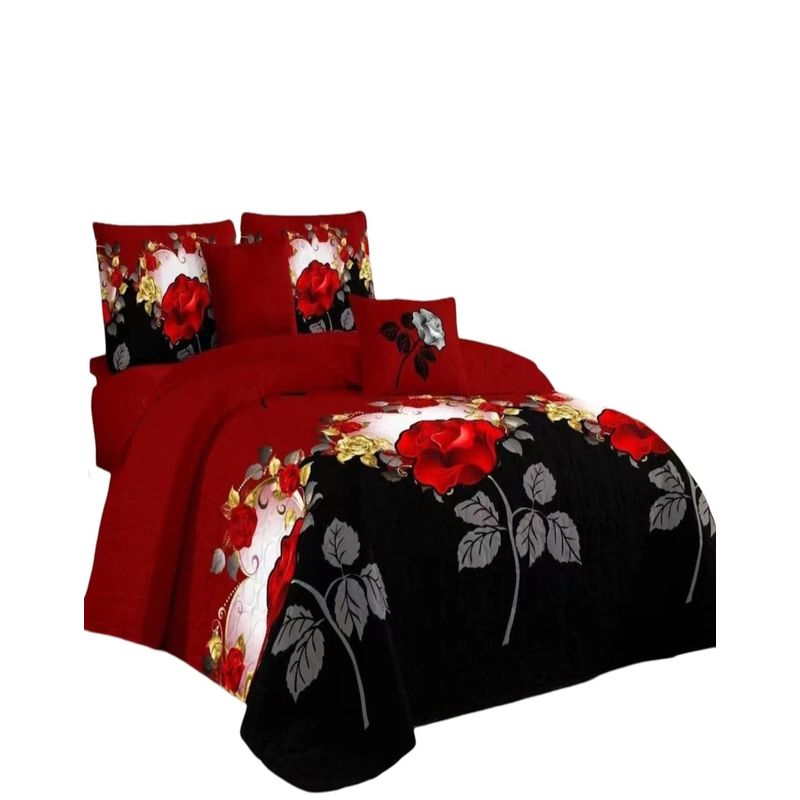 GENERICO - Cubrecama Quilt King para Verano y Primavera C7