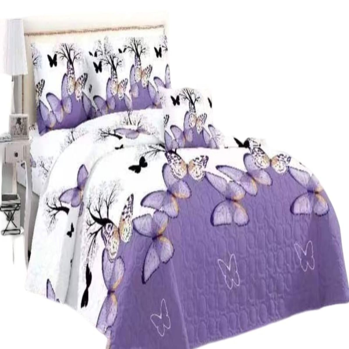 GENERICO - Cubrecama Quilt King para Verano y Primavera C16