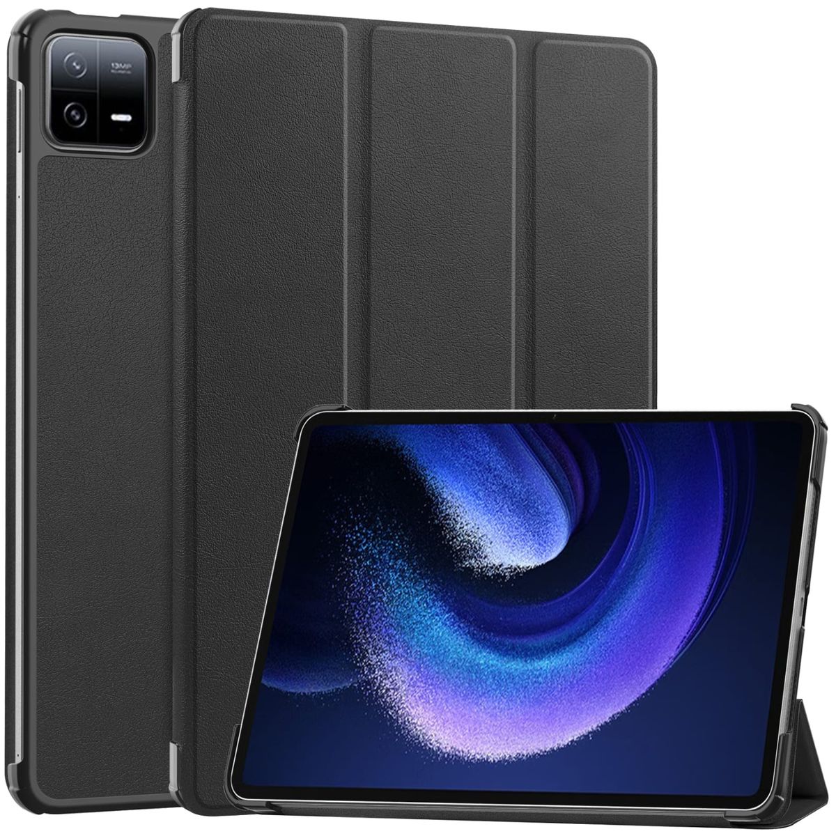 GENERICO - Funda Inteligente compatible con Xiaomi Mi Pad 6-6 Pro Negro