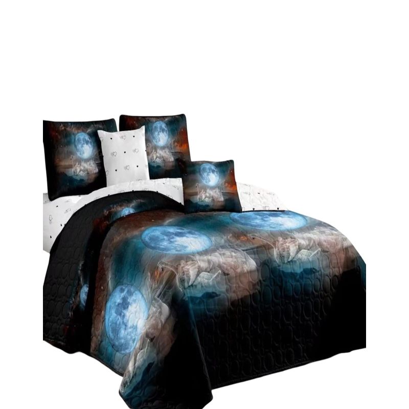 GENERICO - Quilt King Cubrecama para Verano y Primavera C22