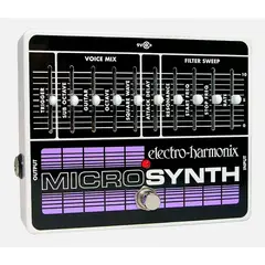 ELECTRO HARMONIX - Pedal Efecto Guitarra MicroSintetizador +Adaptador Corriente