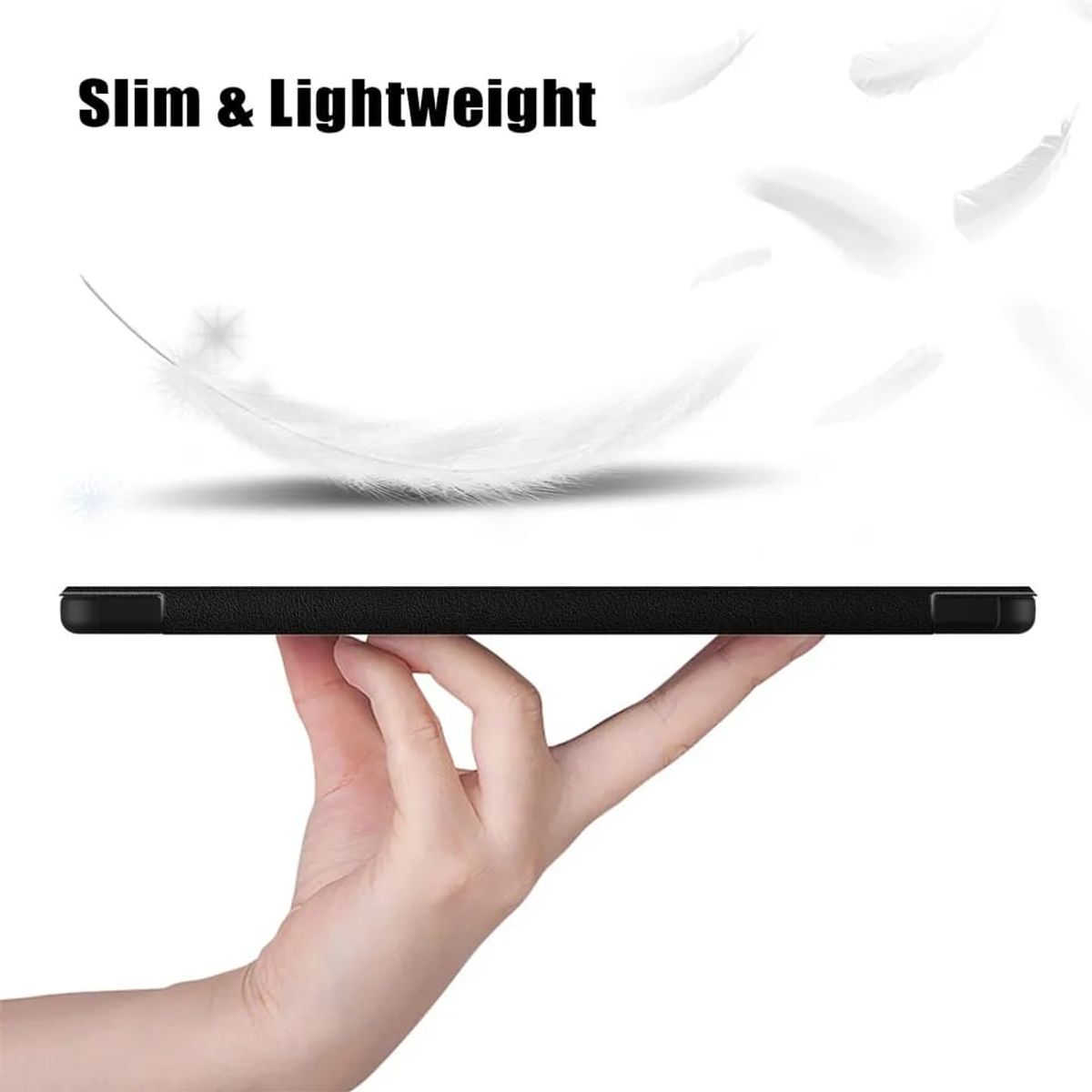 GENERICO - Funda Inteligente compatible con Xiaomi Redmi Pad SE Rosa Gold