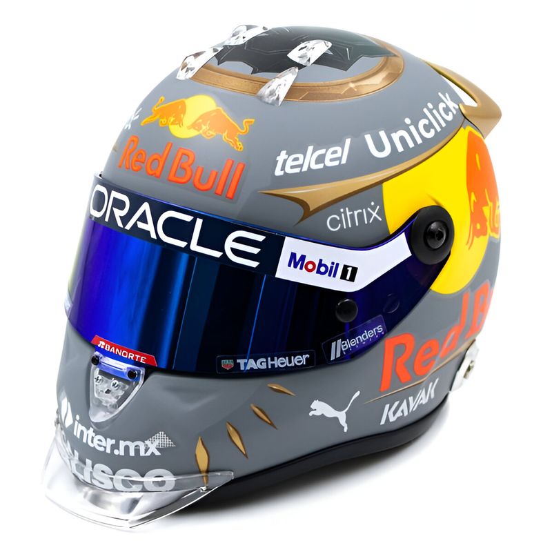 SCHUBERT - Casco F1 Redbull Checo Perez Black Panther Desig 2022 Esc1:2