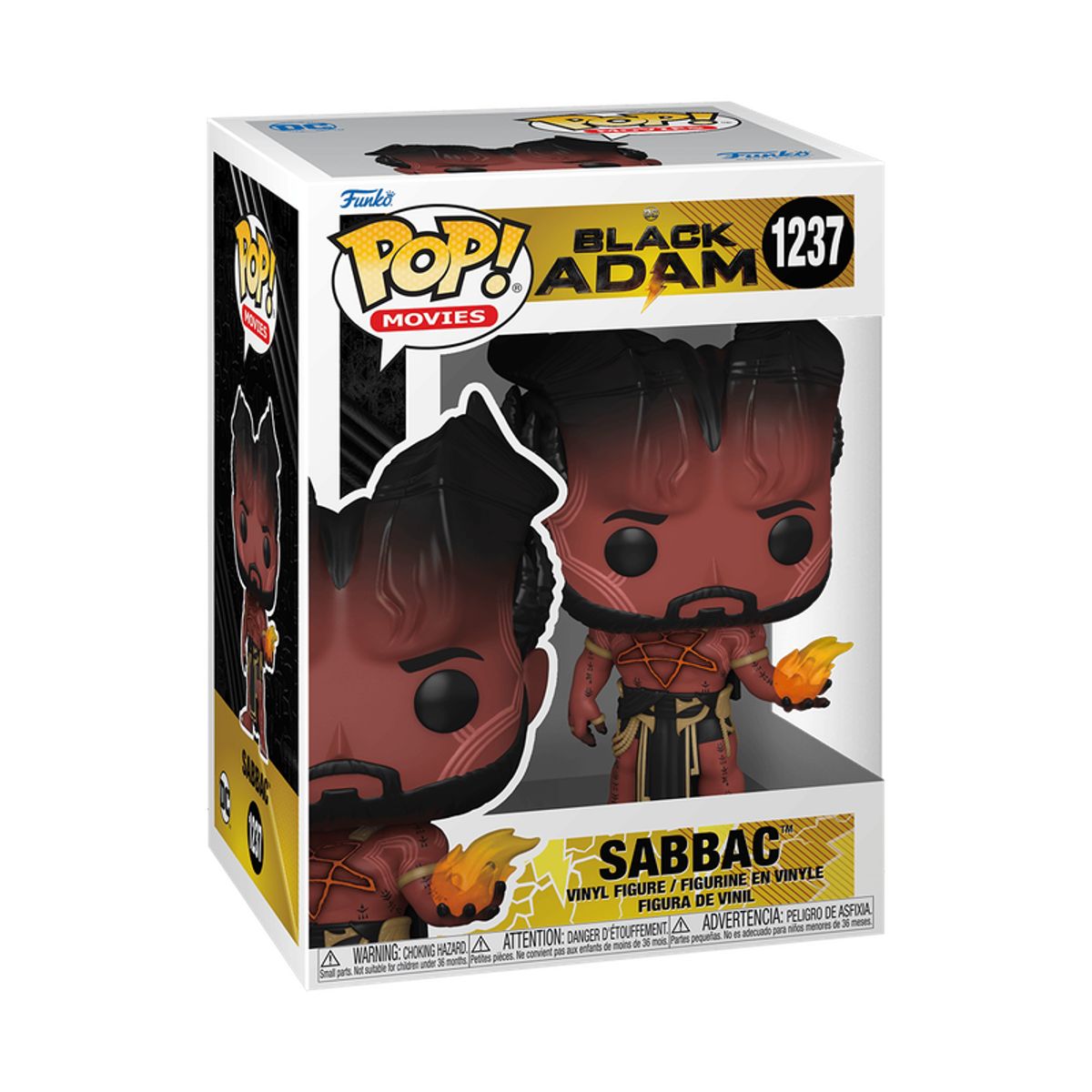FUNKO - Funko Pop Movies 1237 - Black Adam Sabbac