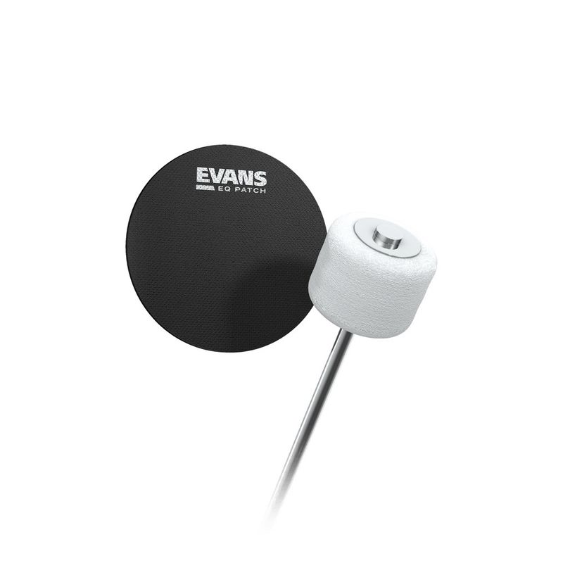 EVANS - Parche De Refuerzo Para Bombo (Simple) EQPB1 Evans