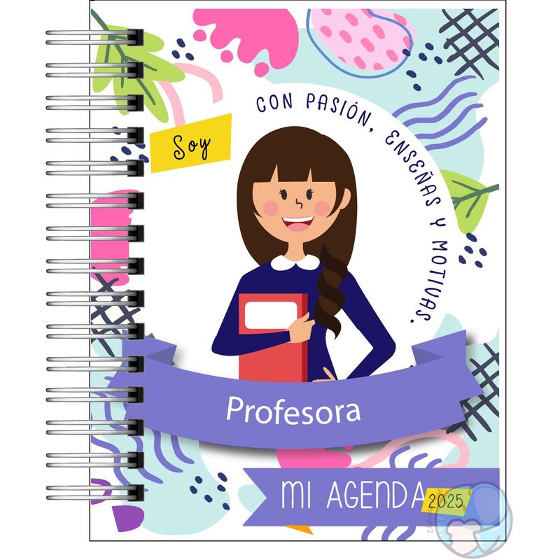 ELEFANTE AZULL - Agenda Profesora 2025
