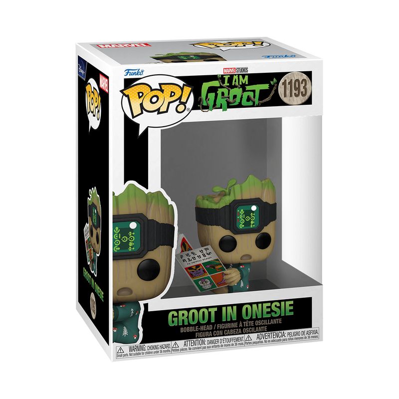 FUNKO - Funko Pop 1193 - I Am Groot Groot in Onesie
