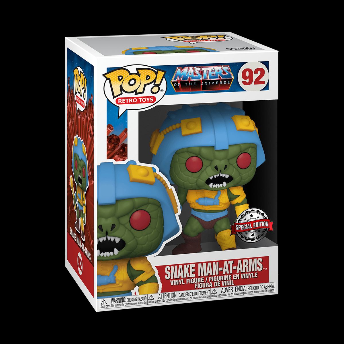 FUNKO - Funko Pop Retro Toys 92 - Masters of Universe Snake Man