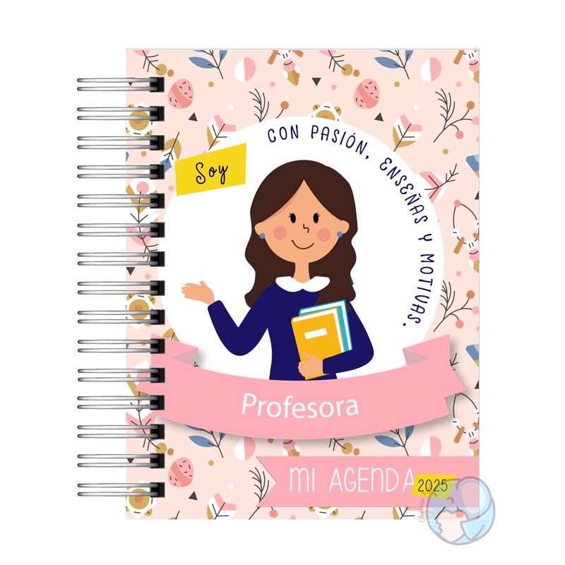 ELEFANTE AZULL - Agenda Profesora 2025