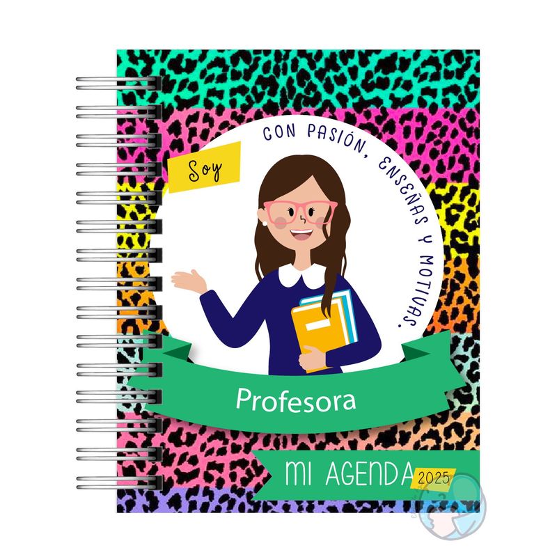 ELEFANTE AZULL - Agenda Profesora 2025