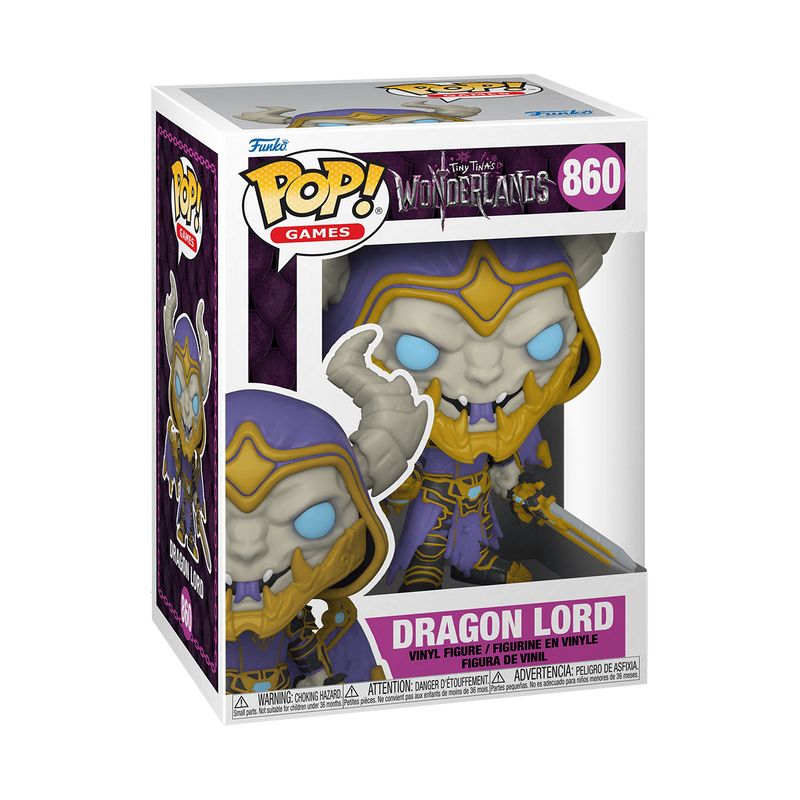 FUNKO - Funko Pop Games 860 - Tiny Tinas Wonderlands Dragon Lord