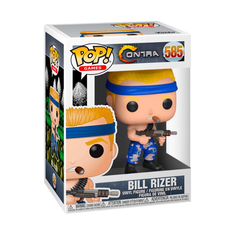 FUNKO - Funko Pop Games 585 - Contra Bill Rizer