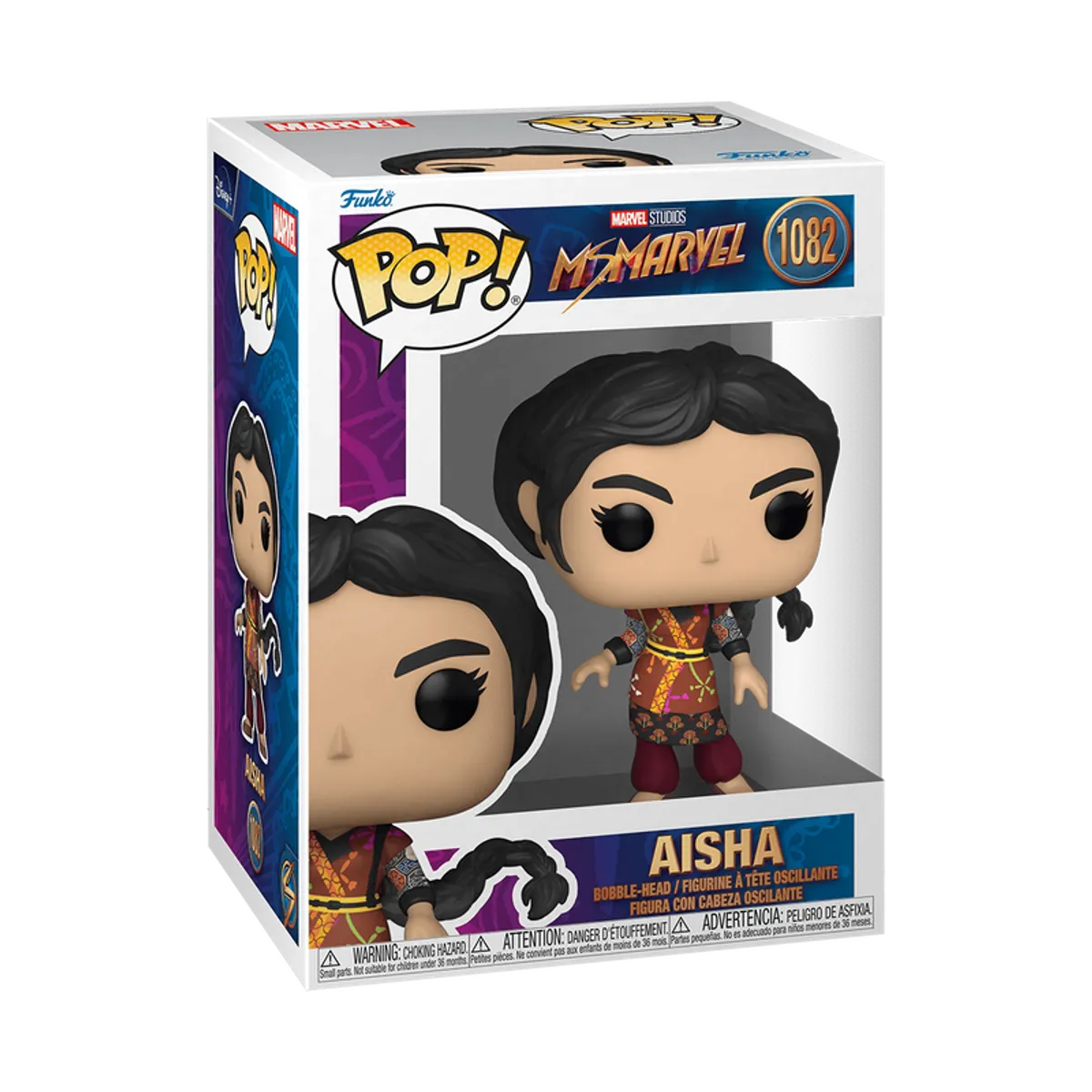 FUNKO - Funko Pop 1082 - Ms Marvel Aisha