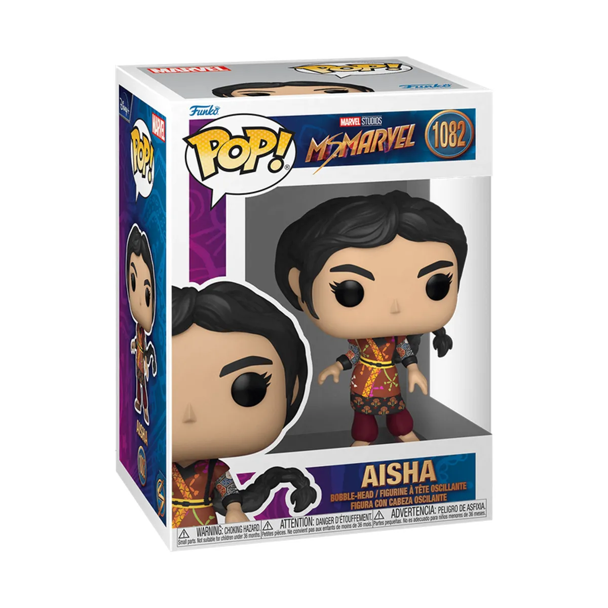 FUNKO - Funko Pop 1082 - Ms Marvel Aisha