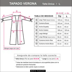 MARIA PASKARO - Tapado Kimono Largo Verona Verde Oliva Terciopelo